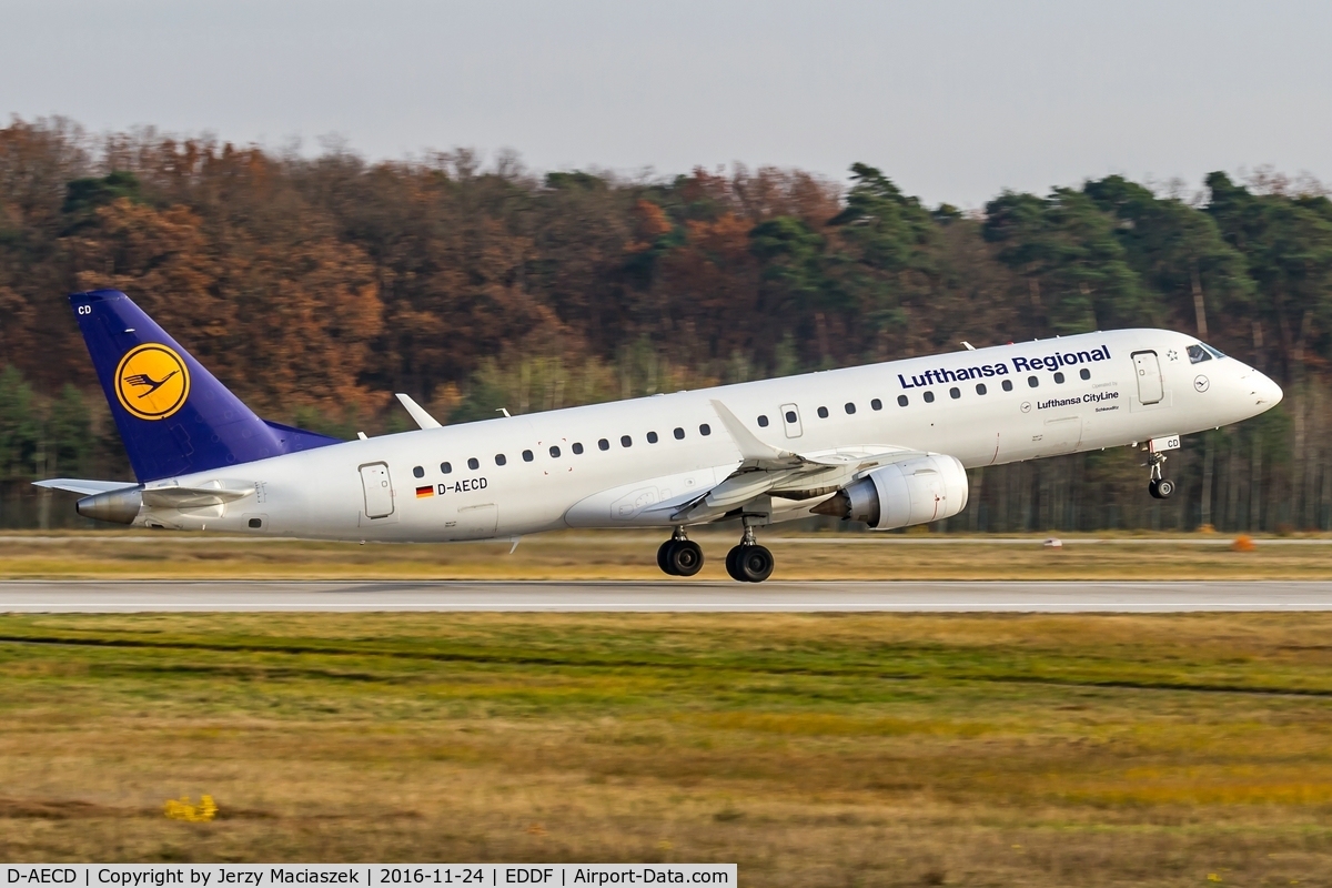 D-AECD, 2010 Embraer 190LR (ERJ-190-100LR) C/N 19000337, Embraer ERJ-190-100LR