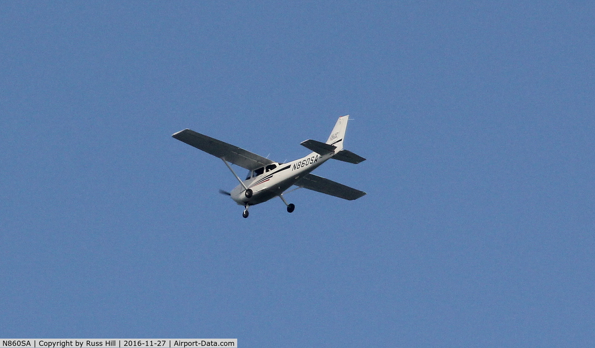 N860SA, 2001 Cessna 172S C/N 172S8860, Over Port Huron, MI