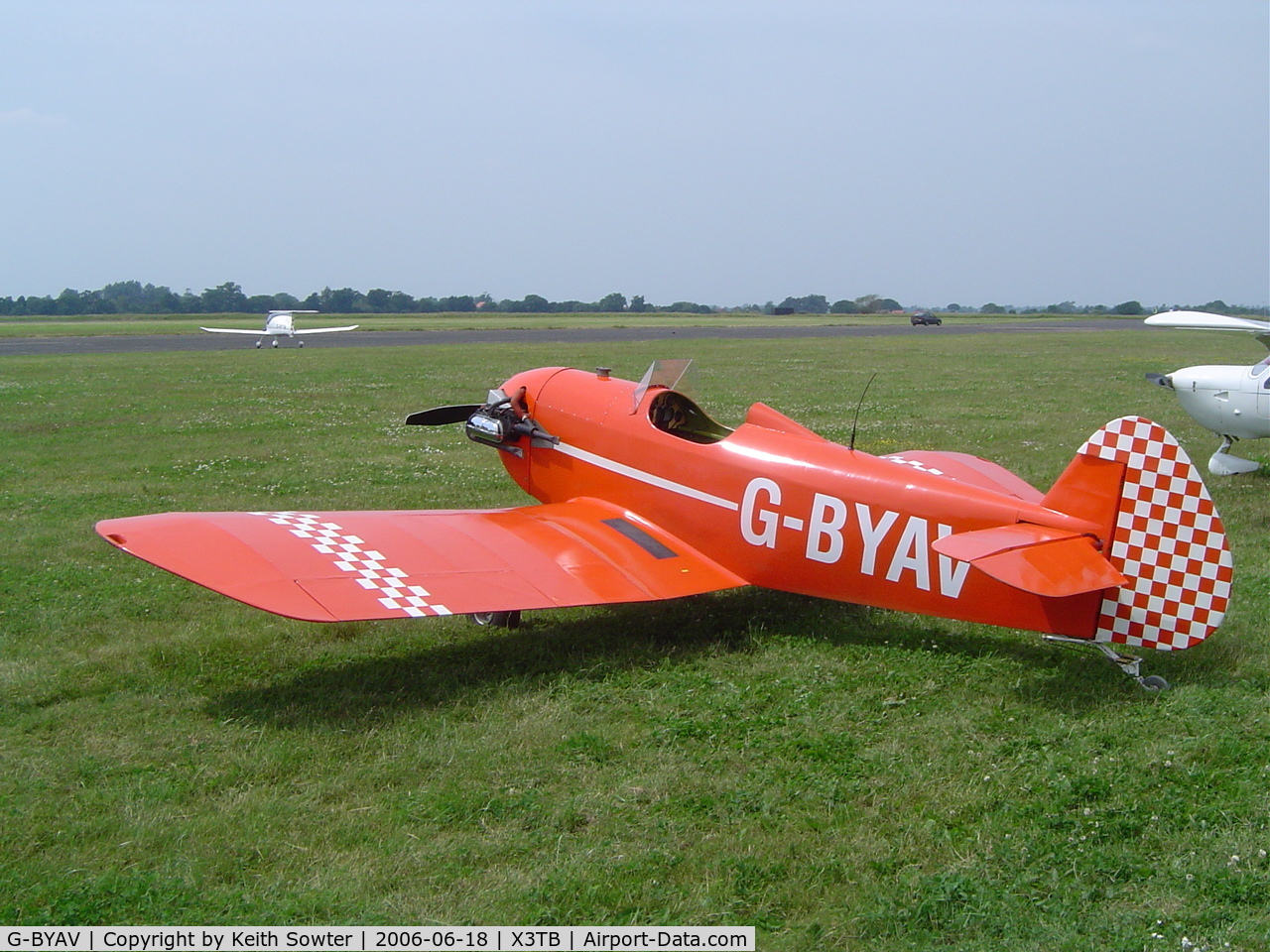 G-BYAV, 1999 Taylor JT-1 Monoplane C/N PFA 055-11010, Breckland Strut Fly-in Tibenham