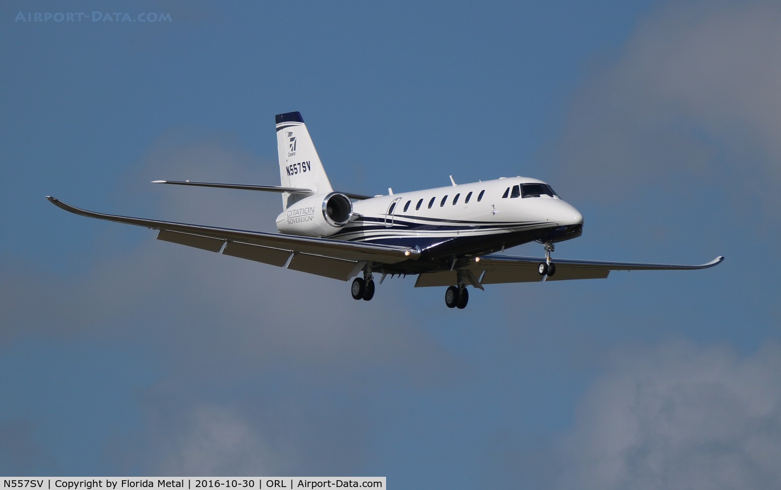 N557SV, 2016 Cessna 680 Citation Sovereign C/N 680-0557, Citation Sovereign +