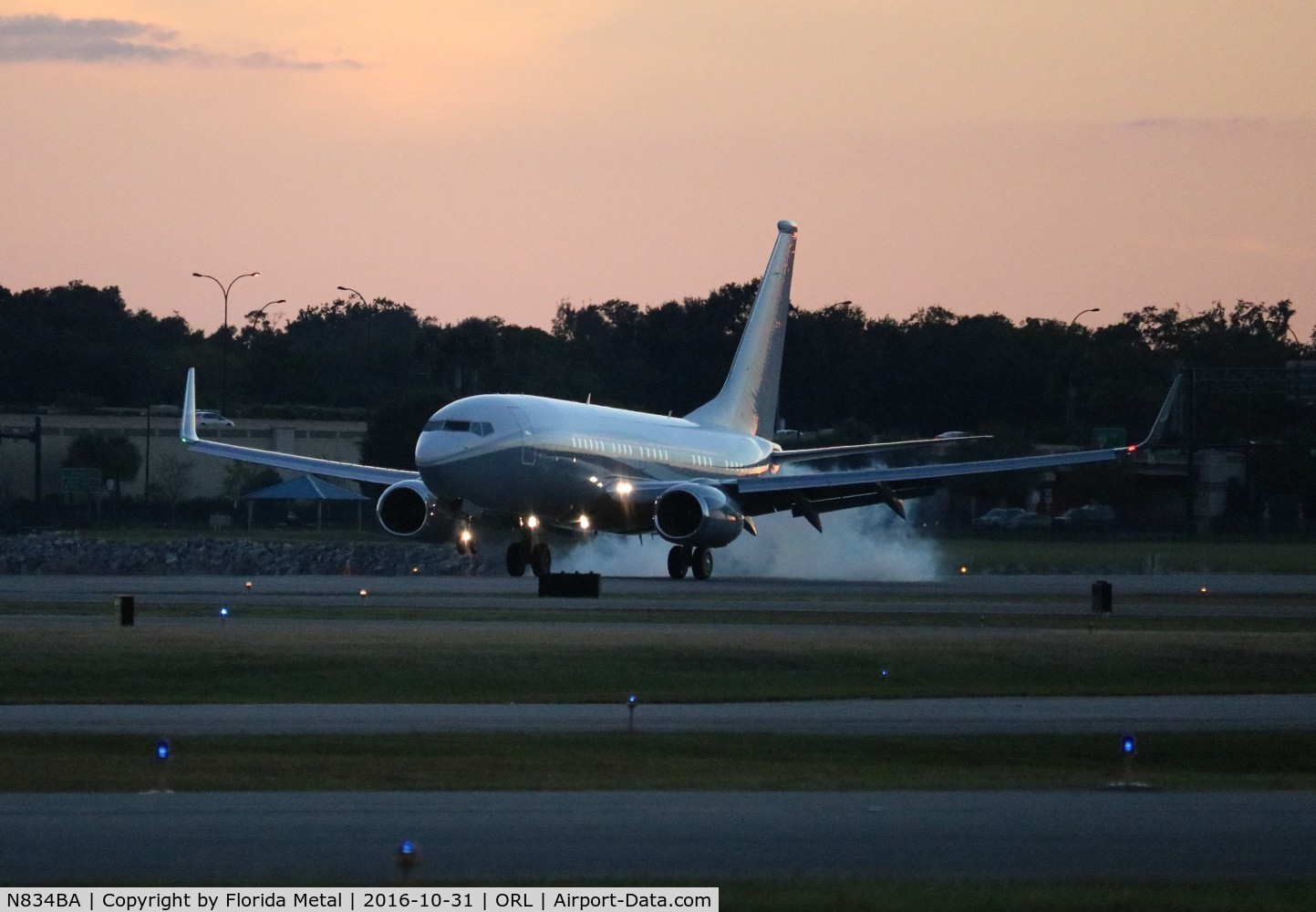 N834BA, 1999 Boeing 737-73Q C/N 29102, Boeing BBJ