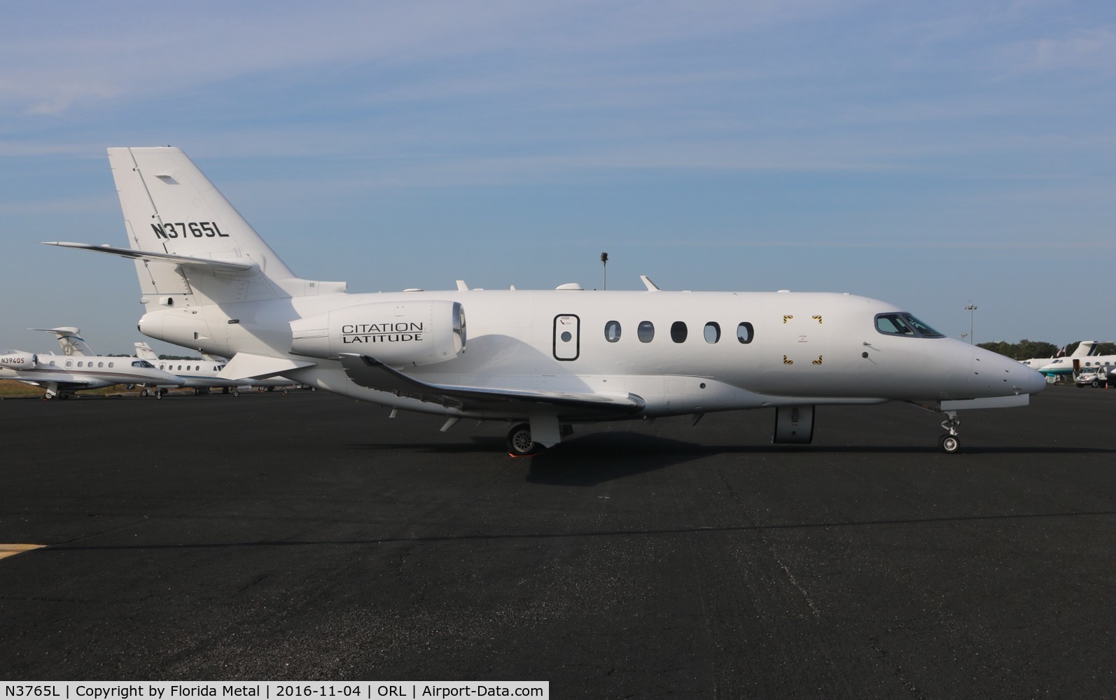 N3765L, 2014 Cessna 680A Citation Latitude C/N E68A-719001, Citation Latitude