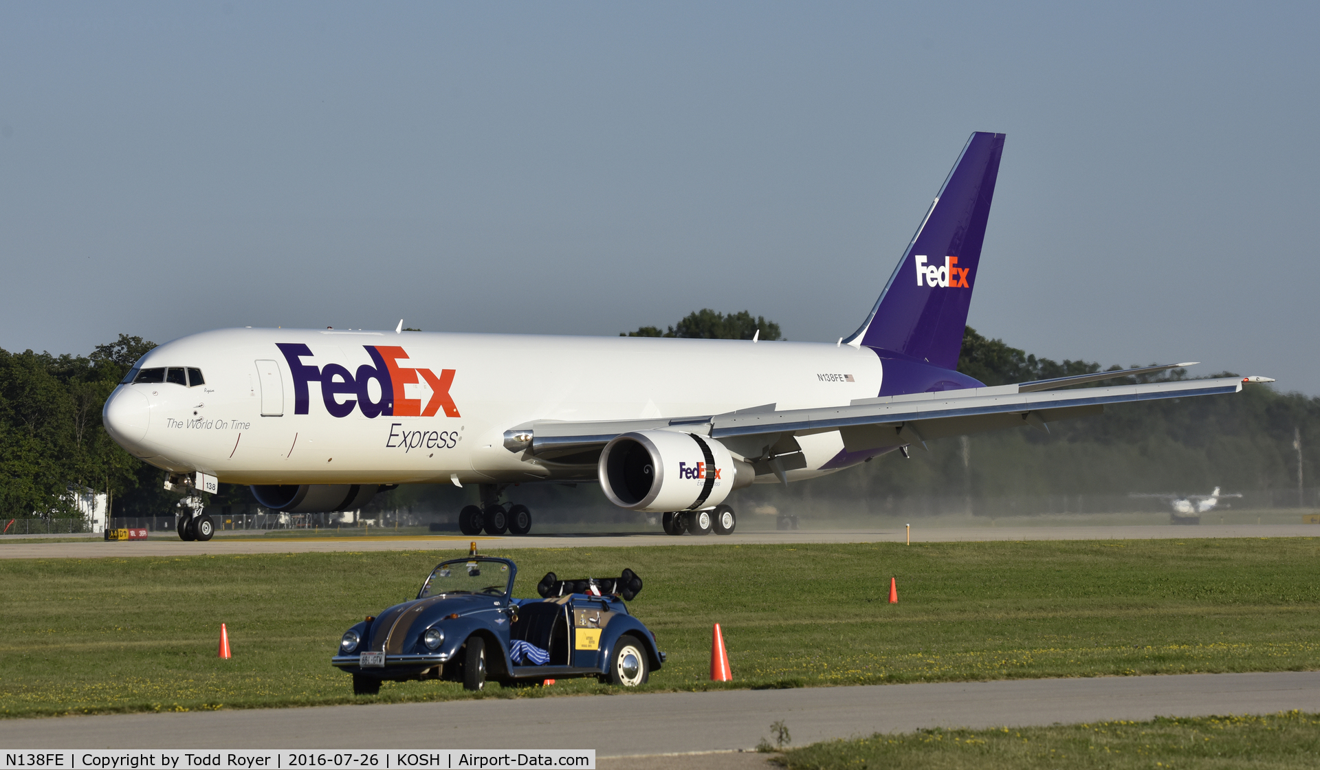 N138FE, 2016 Boeing 767-3S2F/ER C/N 43723, Airventure 2016