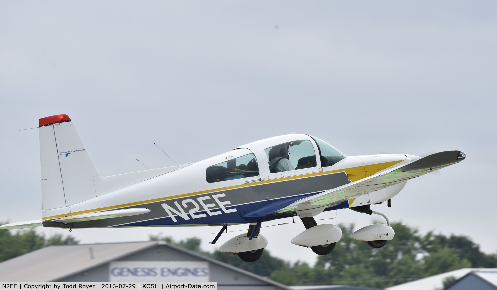 N2EE, 1975 Grumman American AA-5B Tiger C/N AA5B-0064, Airventure 2016