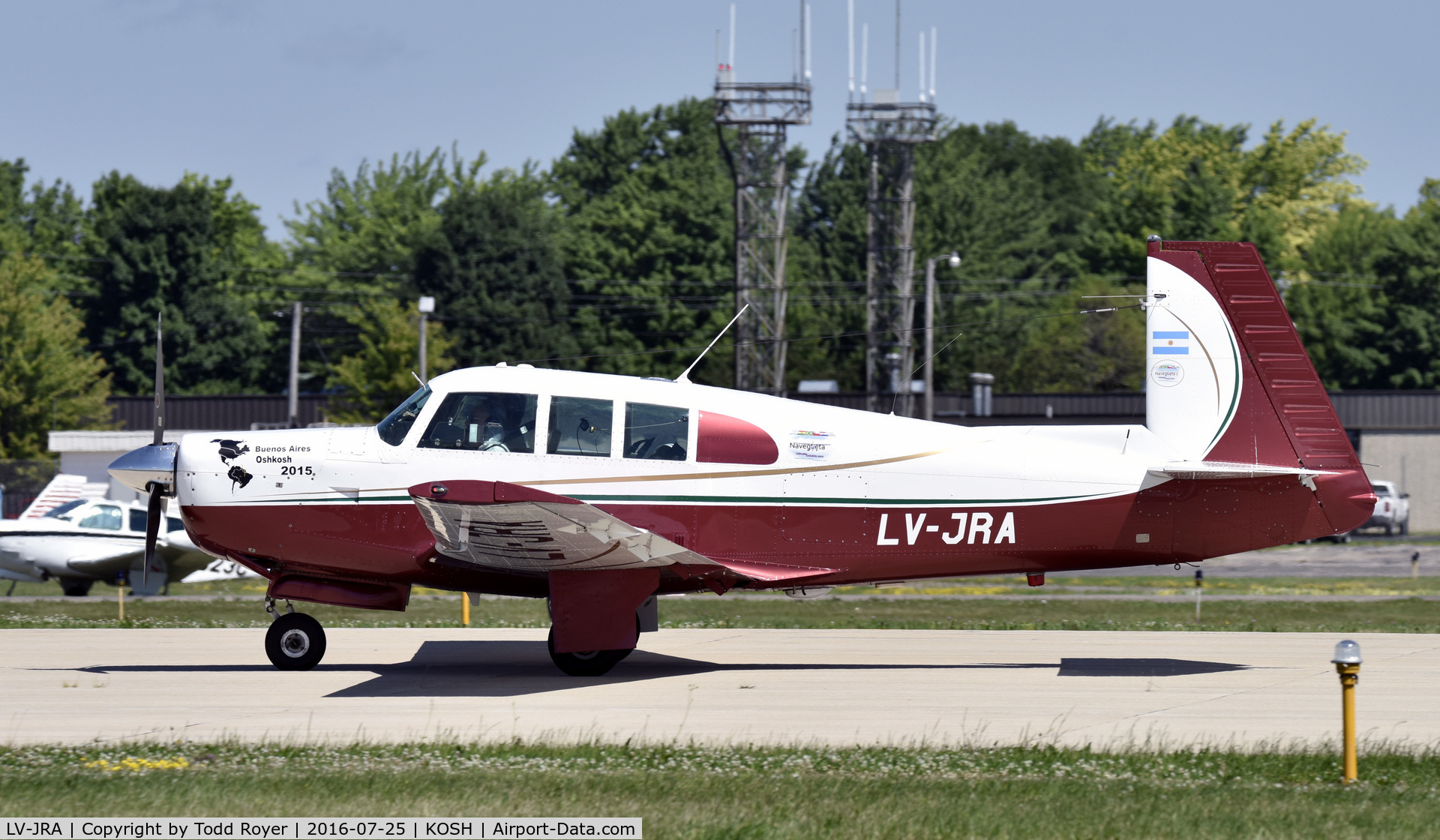LV-JRA, 1969 Mooney M20F Executive C/N 690067, Airventure 2016