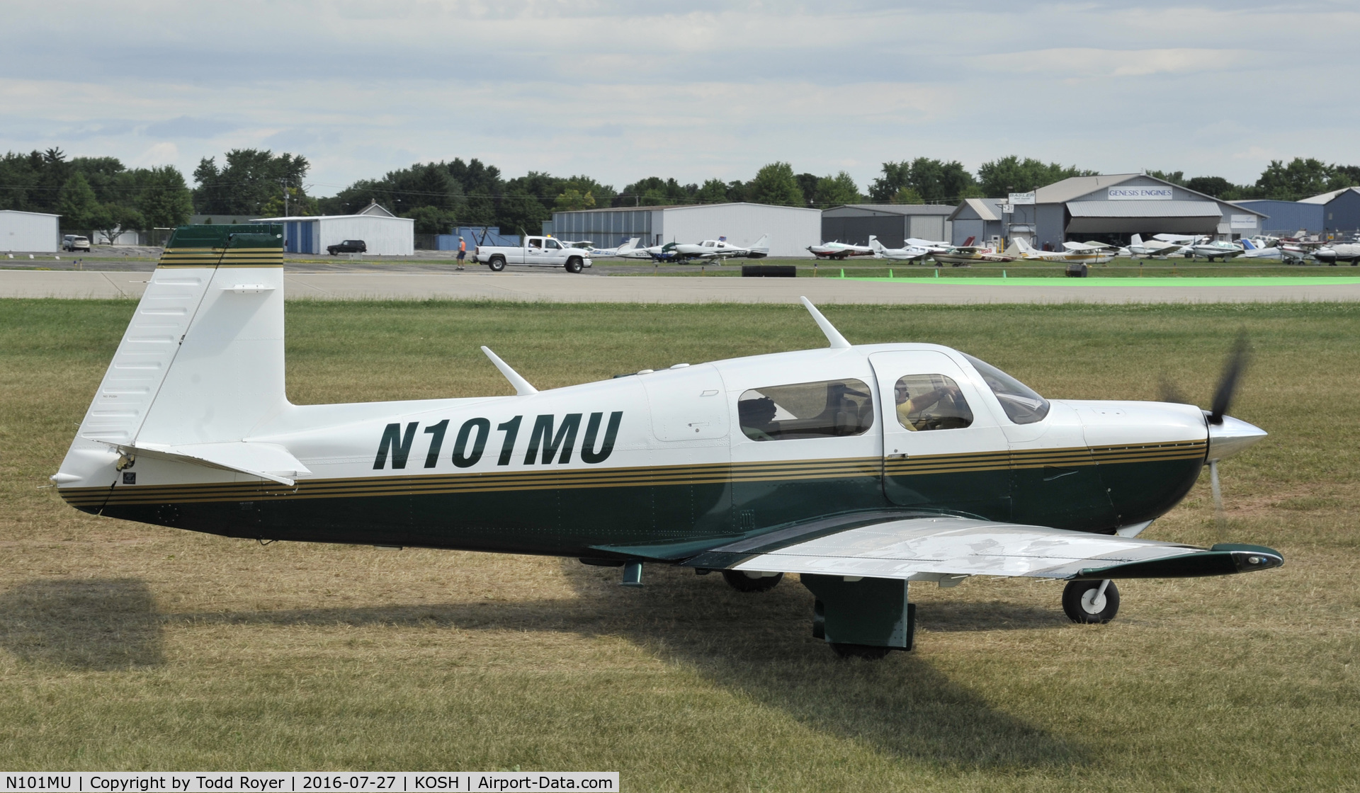 N101MU, 1994 Mooney M20J 201 C/N 24-3335, Airventure 2016