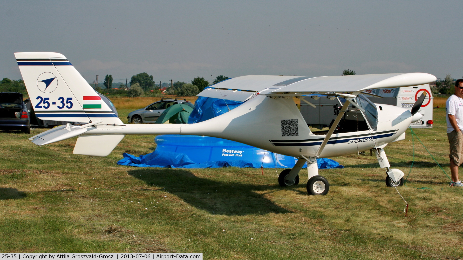 25-35, Fly Synthesis Storch 912 HS C/N 426, Balatonfökajár Airfield, Hungary
