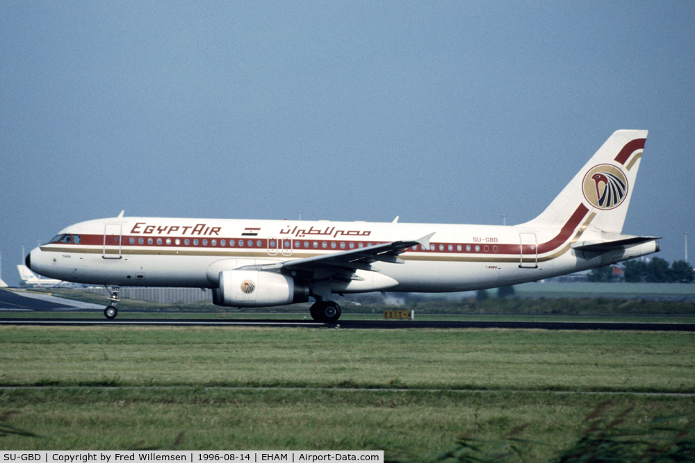 SU-GBD, 1991 Airbus A320-231 C/N 194, EGYPTAIR