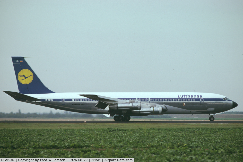 D-ABUD, 1965 Boeing 707-330B C/N 18927, Lufthansa