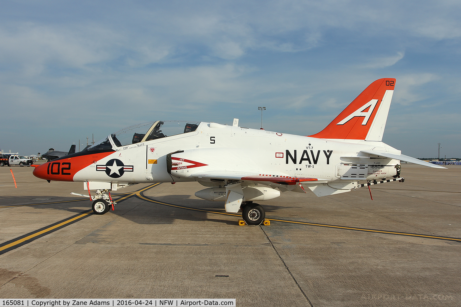 165081, McDonnell Douglas T-45C Goshawk C/N C002, Airpower Expo 2016  - NAS Fort Worth