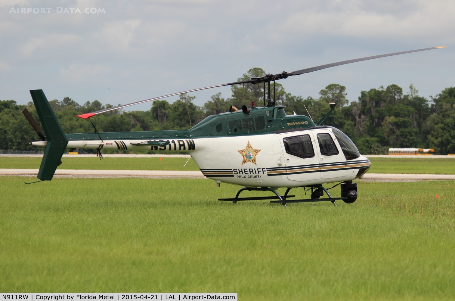 N911RW, Bell OH-58A C/N 72-21147, Bell OH-58 Polk County Sheriff