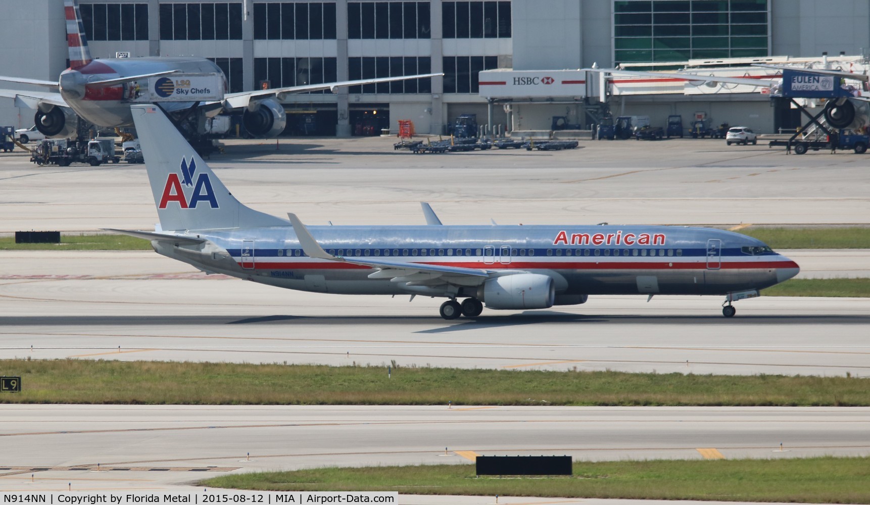 N914NN, 2012 Boeing 737-823 C/N 31161, American