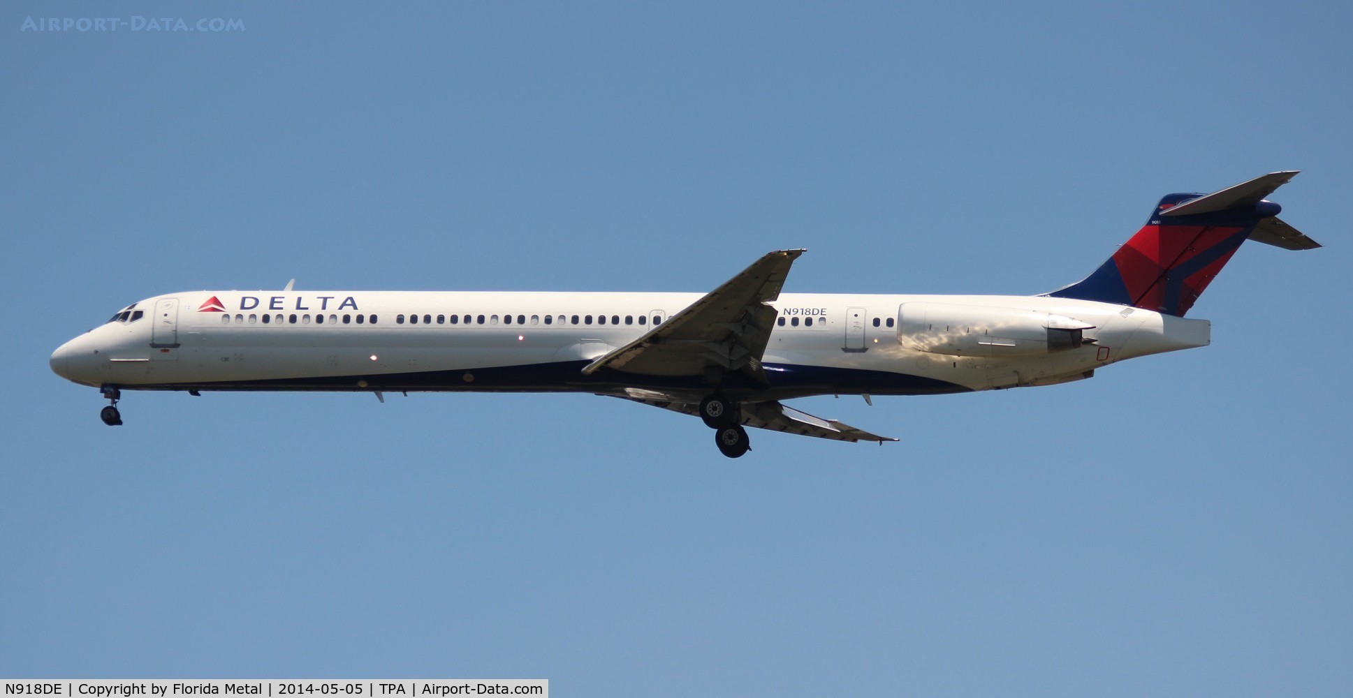 N918DE, 1993 McDonnell Douglas MD-88 C/N 49959, Delta