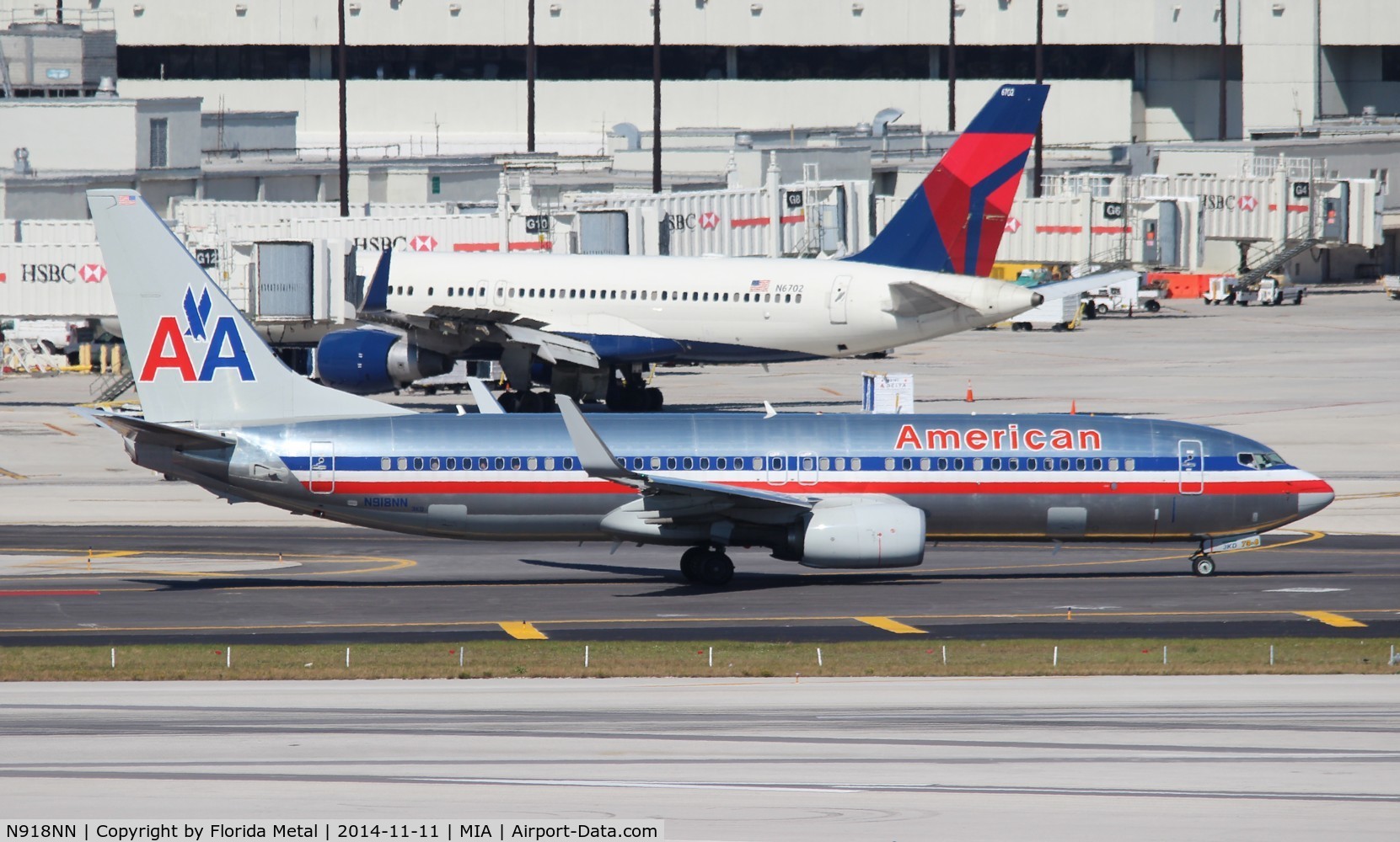 N918NN, 2013 Boeing 737-823 C/N 33228, American