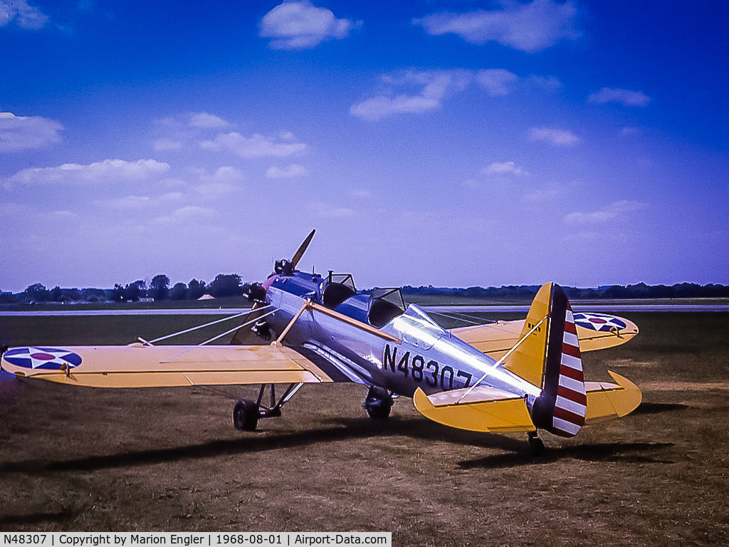 N48307, 1941 Ryan Aeronautical ST3KR C/N 1269, Photo taken at a 1968 EAA air show in either Wisconsin or Minnesota.