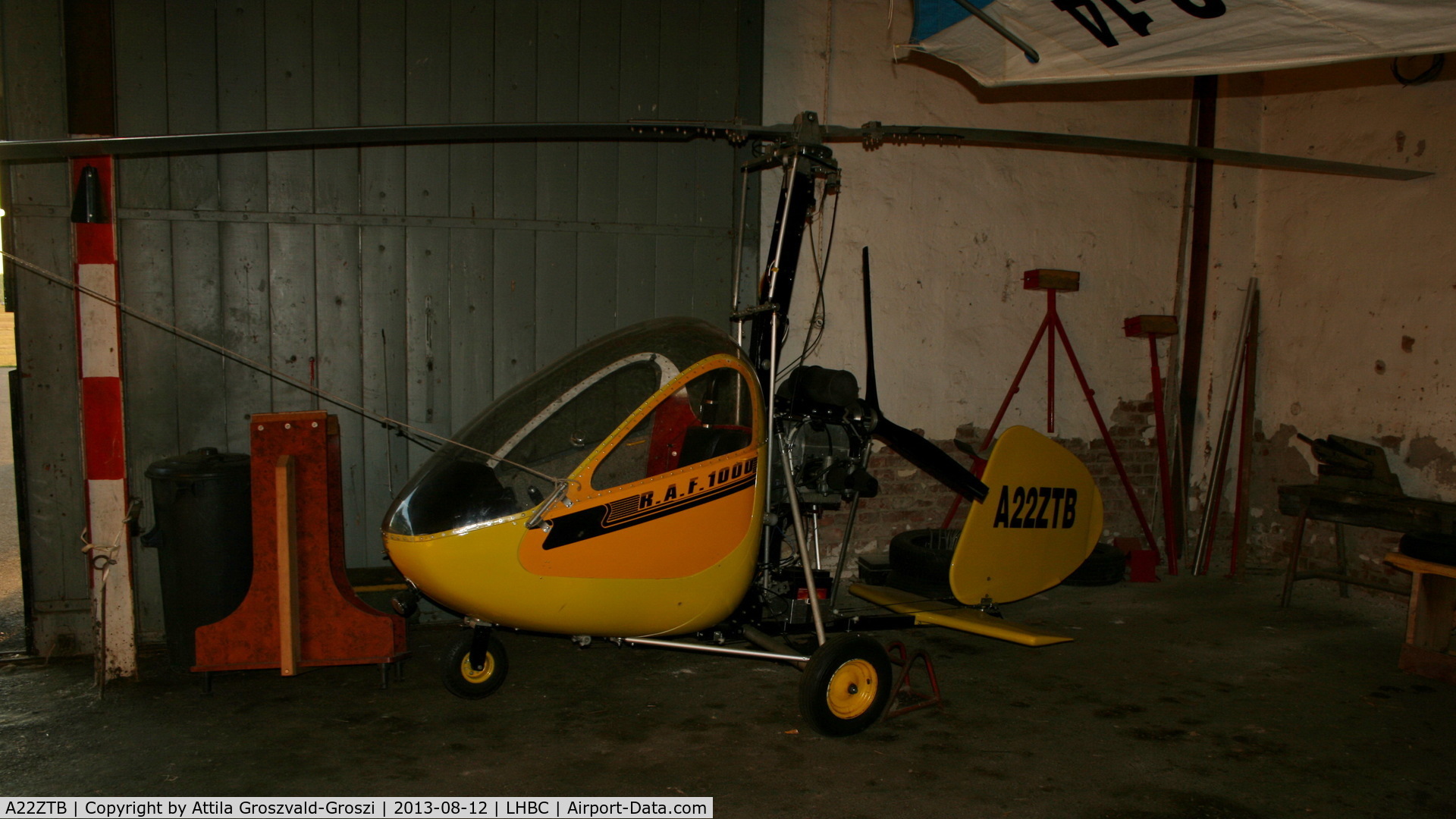 A22ZTB, Haseloh RAF 1000 C/N Not found A22ZTB, Békéscsaba Airport, Hungary