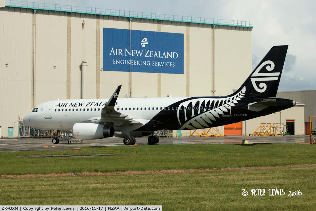 ZK-OXM, 2016 Airbus A320-232 C/N 7362, Air New Zealand Ltd., Auckland