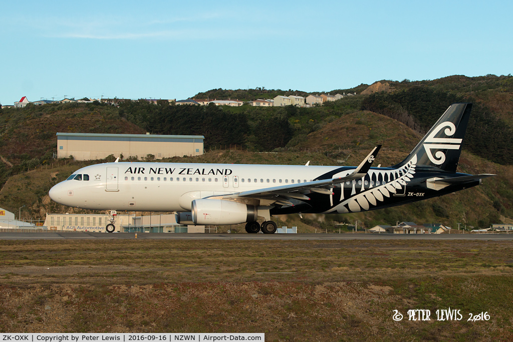 ZK-OXK, 2015 Airbus A320-232 C/N 6706, Air New Zealand Ltd., Auckland