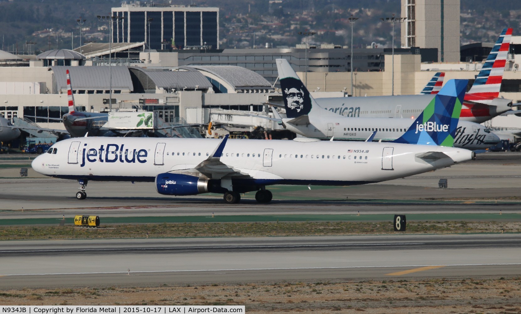 N934JB, 2014 Airbus A321-231 C/N 6130, Jet Blue