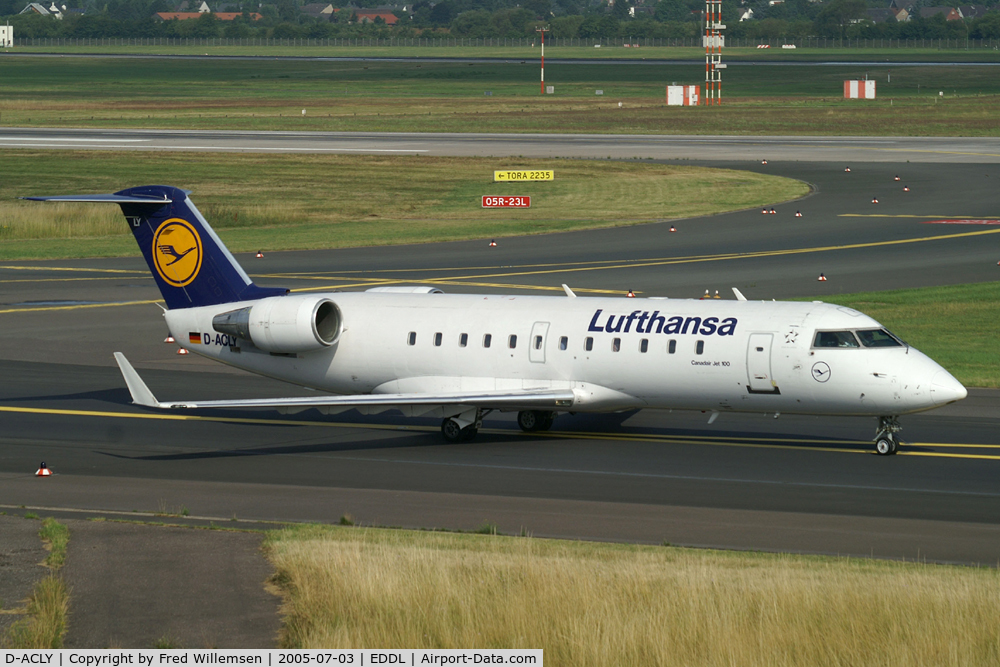 D-ACLY, 1996 Canadair CRJ-200LR (CL-600-2B19) C/N 7119, Lufthansa