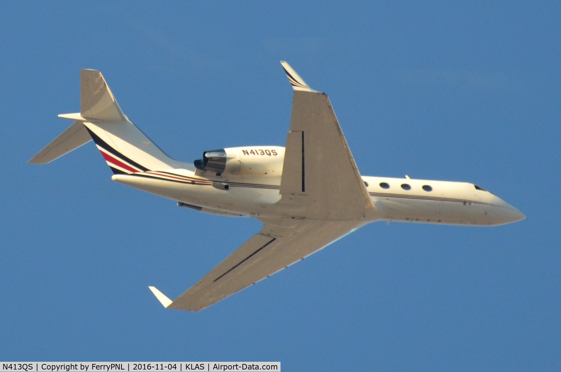 N413QS, 2004 Gulfstream Aerospace G-IV (G400) C/N 1521, Netjets G4