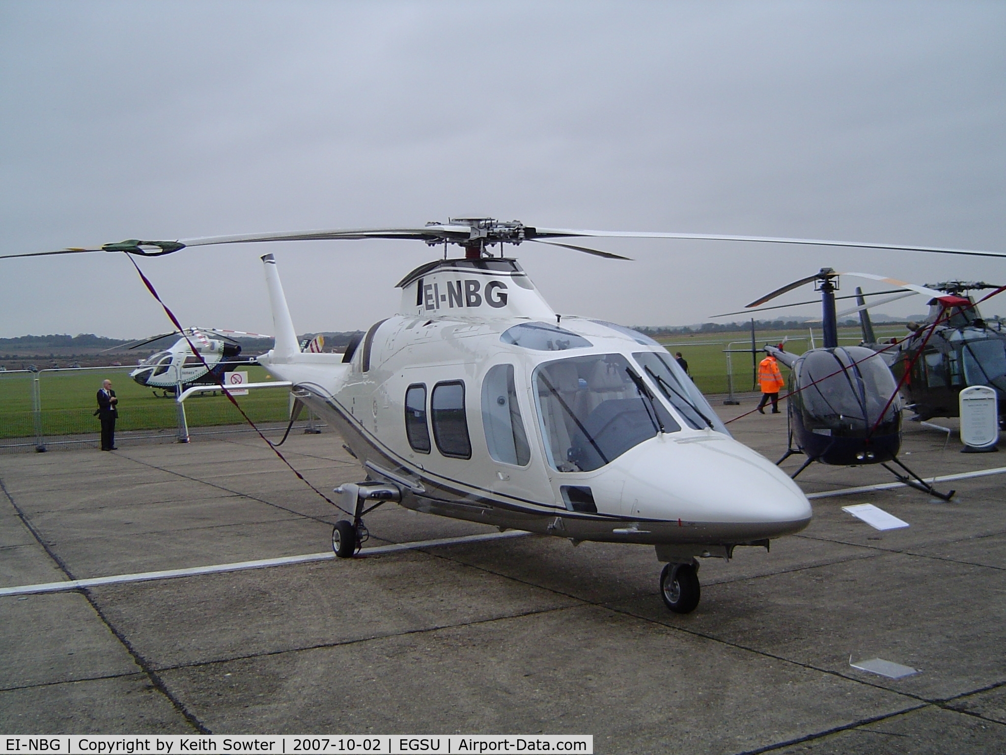 EI-NBG, 2007 Agusta A-109S Grand C/N 22047, Helitech Exibition