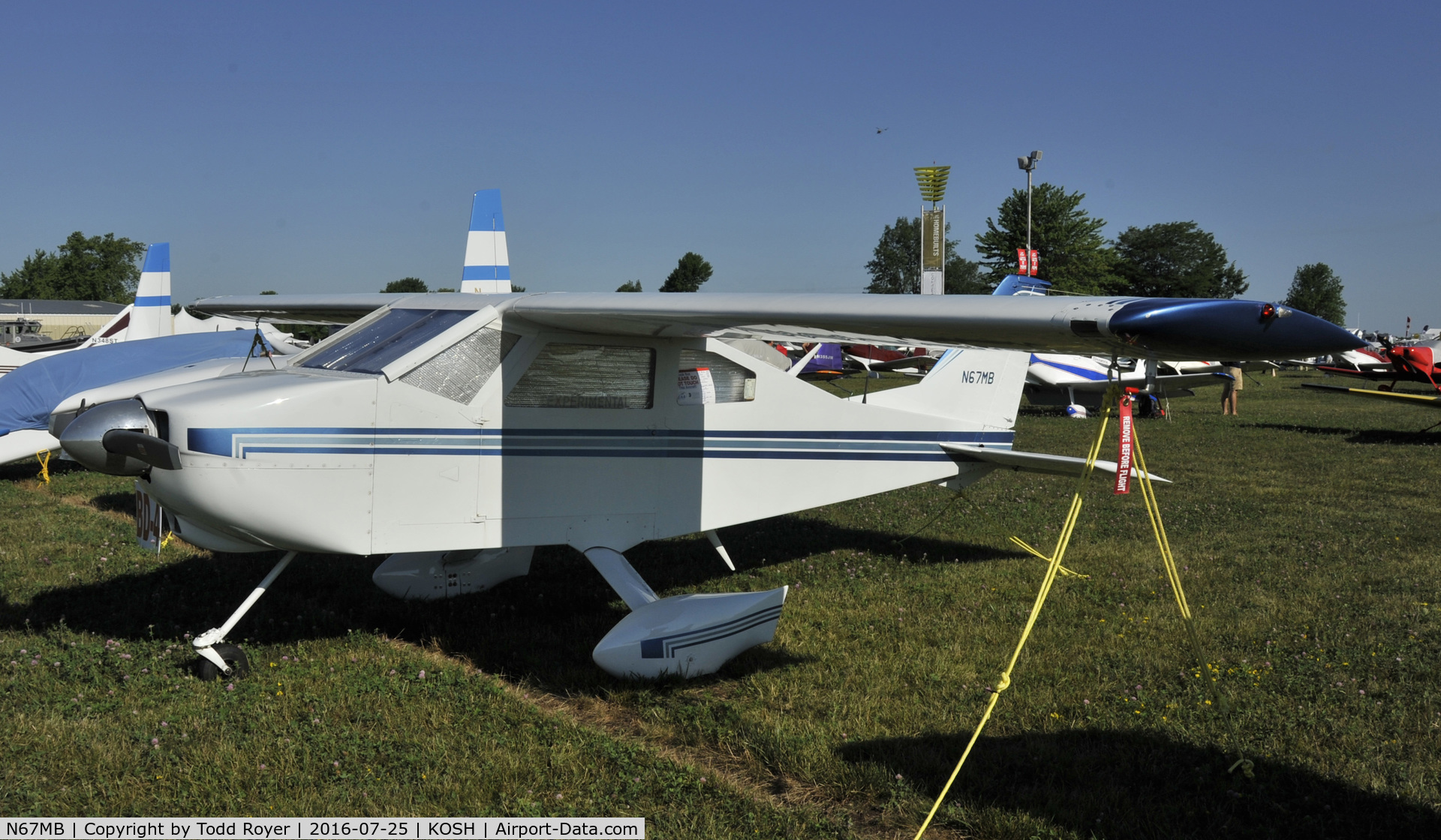 N67MB, 1982 Bede BD-4 C/N 379, Airventure 2016