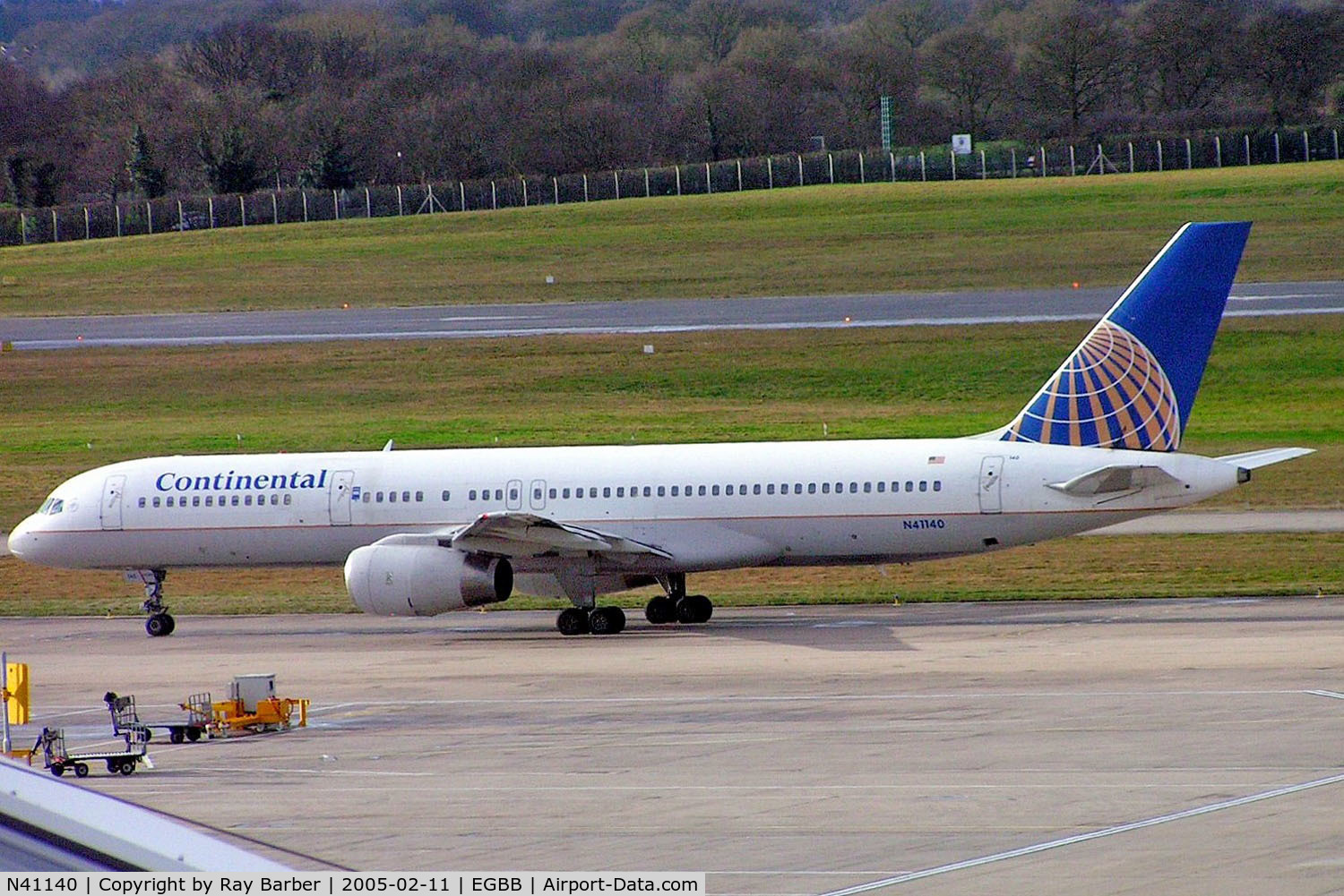 N41140, 2000 Boeing 757-224 C/N 30353, Boeing 757-224ET [30353] (Continental Airlines) Birmingham Int'l~G 11/02/2005