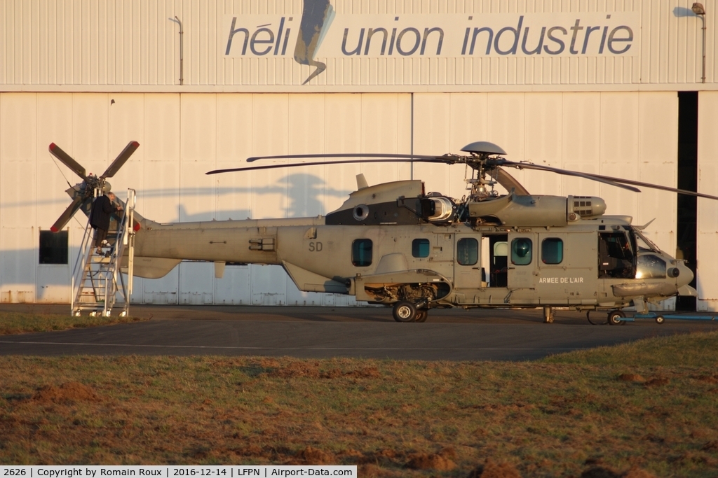 2626, Eurocopter EC-725R2 Caracal C/N 2626, Parked