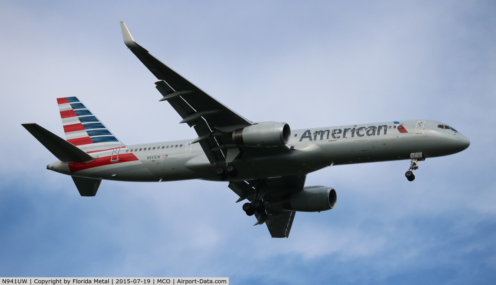 N941UW, 1995 Boeing 757-2B7 C/N 27806, American