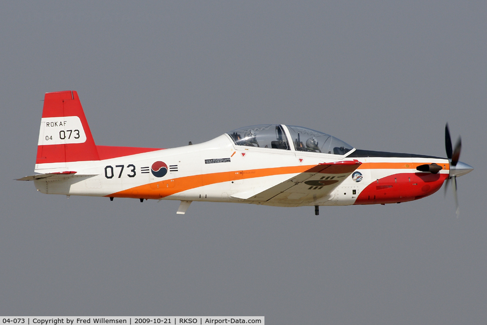 04-073, Korean Aerospace KT-1 C/N Not found 04-073, 3TW aircraft