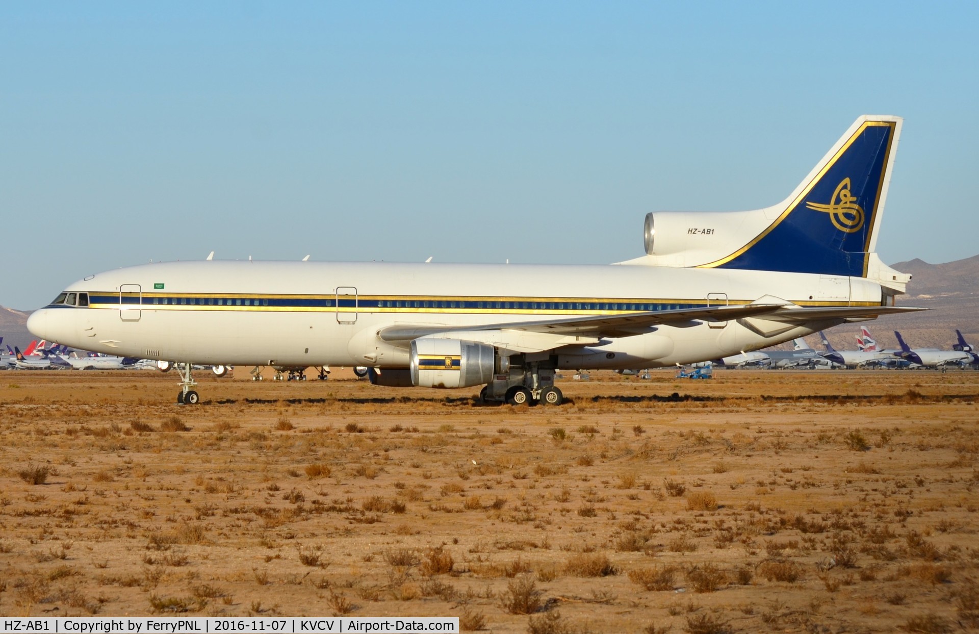 HZ-AB1, 1982 Lockheed L-1011-385-3 TriStar 500 C/N 293A-1247, This private L1015 is a long time resident of VCV.