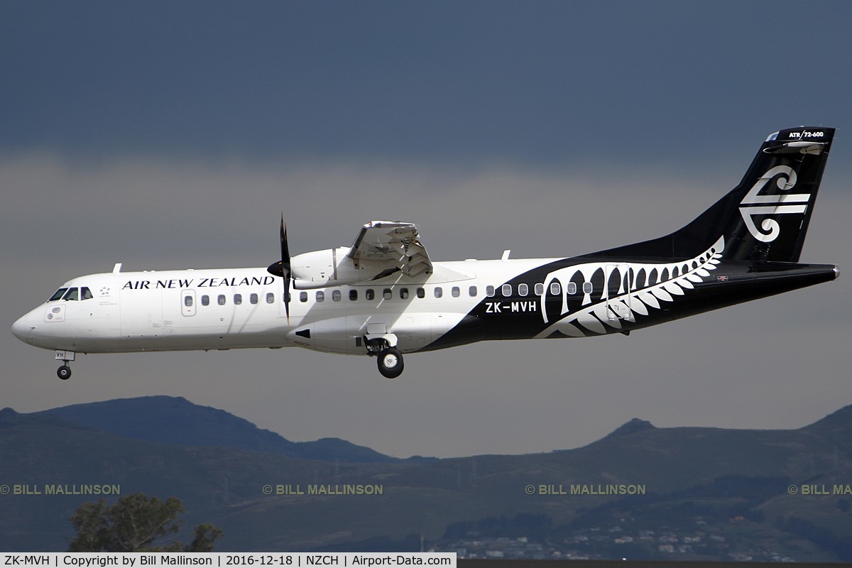 ZK-MVH, 2015 ATR 72-212A C/N 1304, NZ5041 from WLG