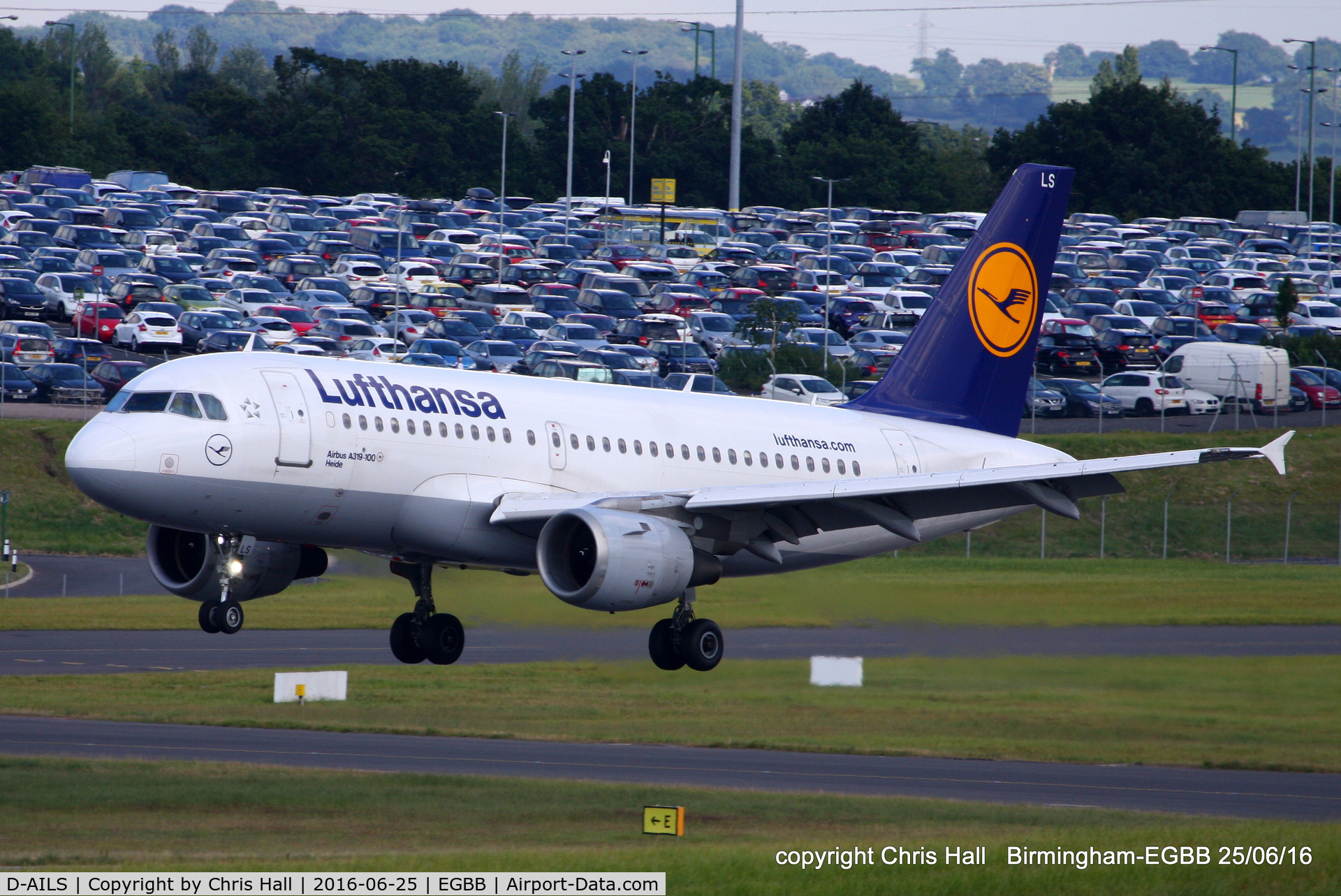 D-AILS, 1997 Airbus A319-114 C/N 729, Lufthansa