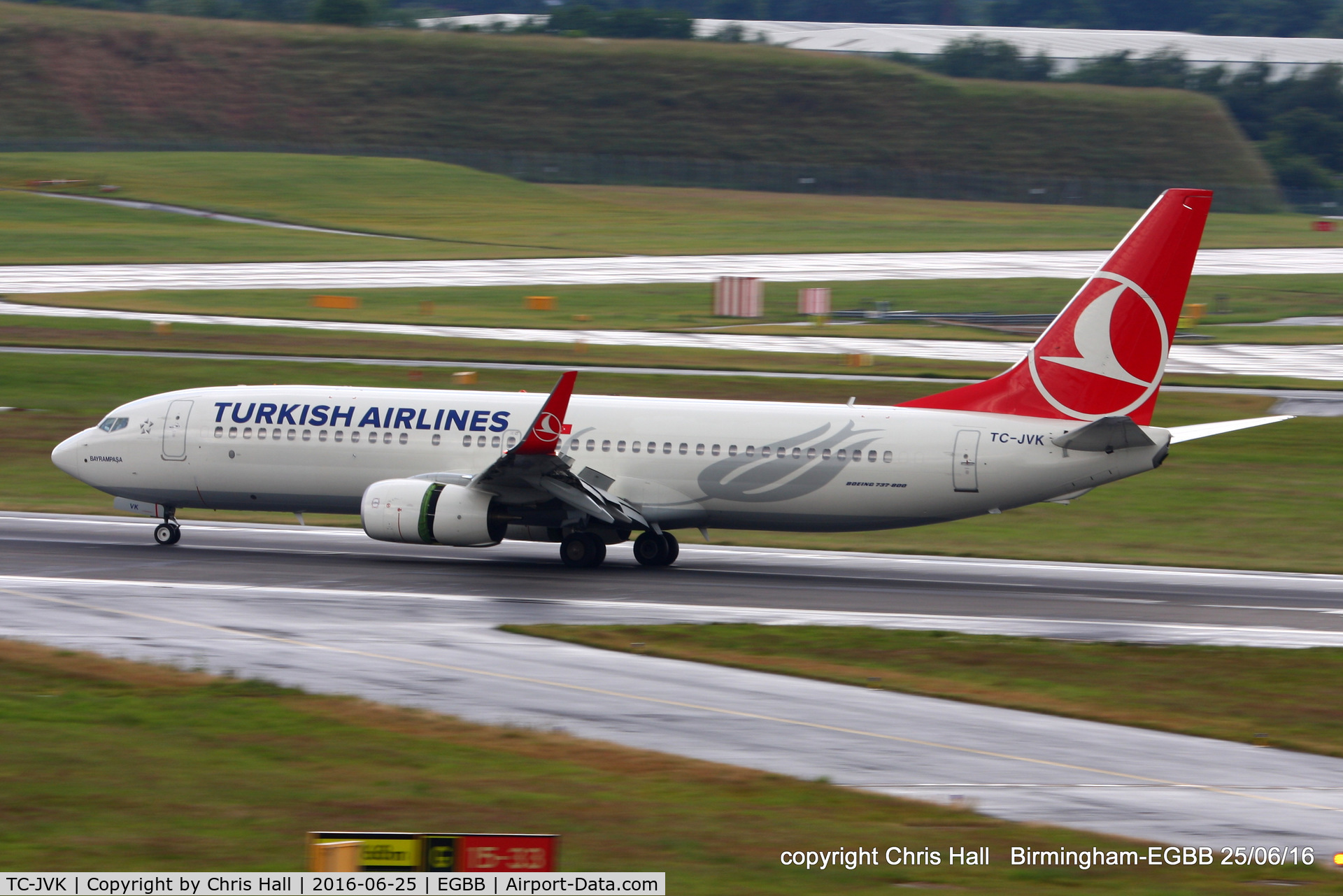 TC-JVK, 2016 Boeing 737-8F2 C/N 60014, Turkish Airlines