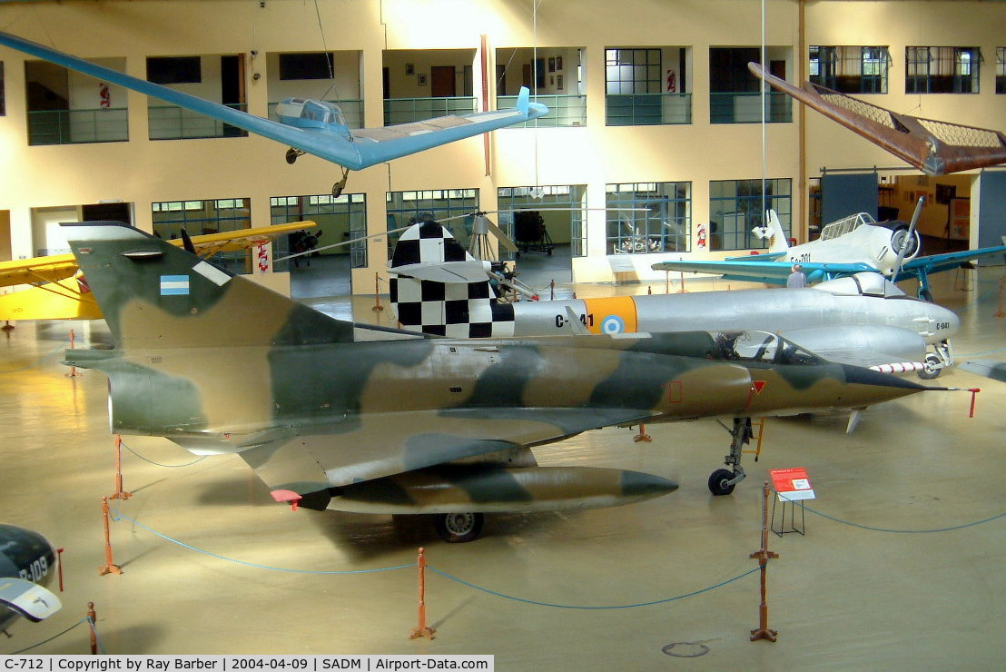 C-712, Dassault Mirage IIICJ C/N CJ40, Dassault Mirage IIICJ [CJ-40] (Museo Nacional de Aeronautica (Argentina)) Buenos Aires-Moron~LV 09/04/2004