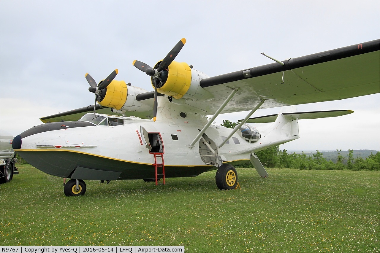 N9767, 1942 Boeing PBY-5A Catalina C/N 9767, Consolidated Vultee PBY-5A Catalina, Static display, La Ferté-Alais (LFFQ) air show 2016