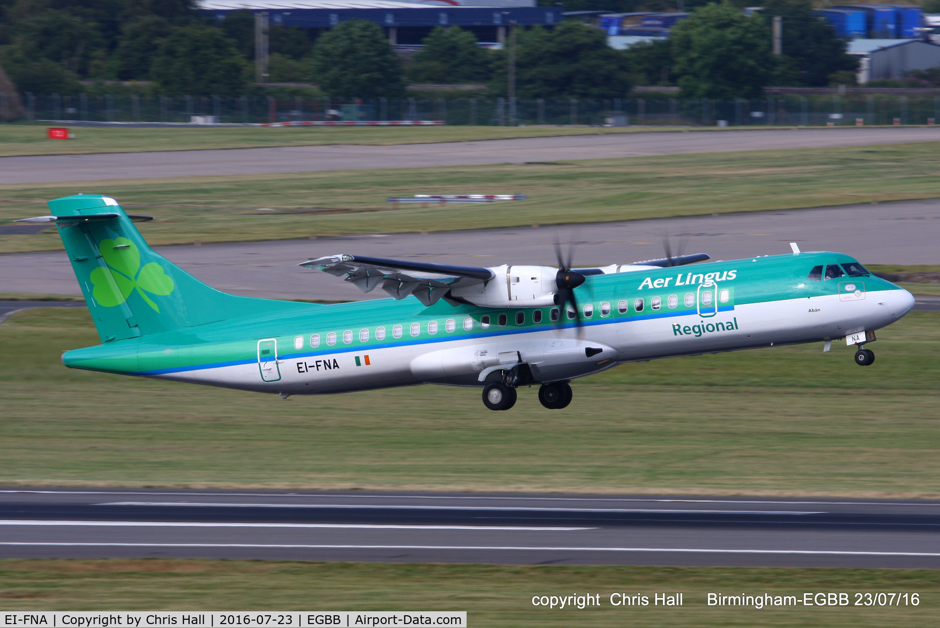 EI-FNA, 2016 ATR 72-212A C/N 1325, Aer Lingus Regional