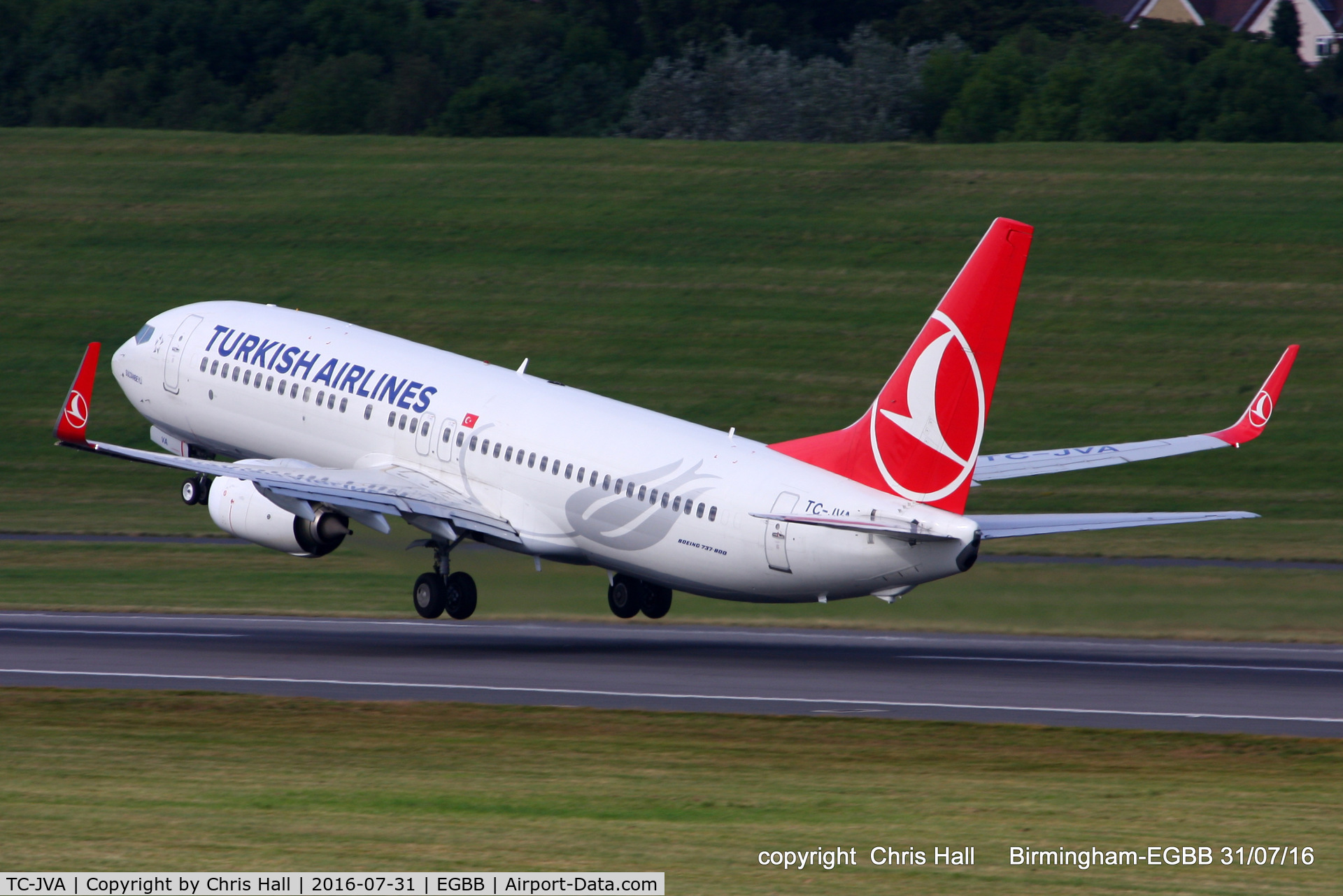 TC-JVA, 2014 Boeing 737-8F2 C/N 40988, Turkish Airlines