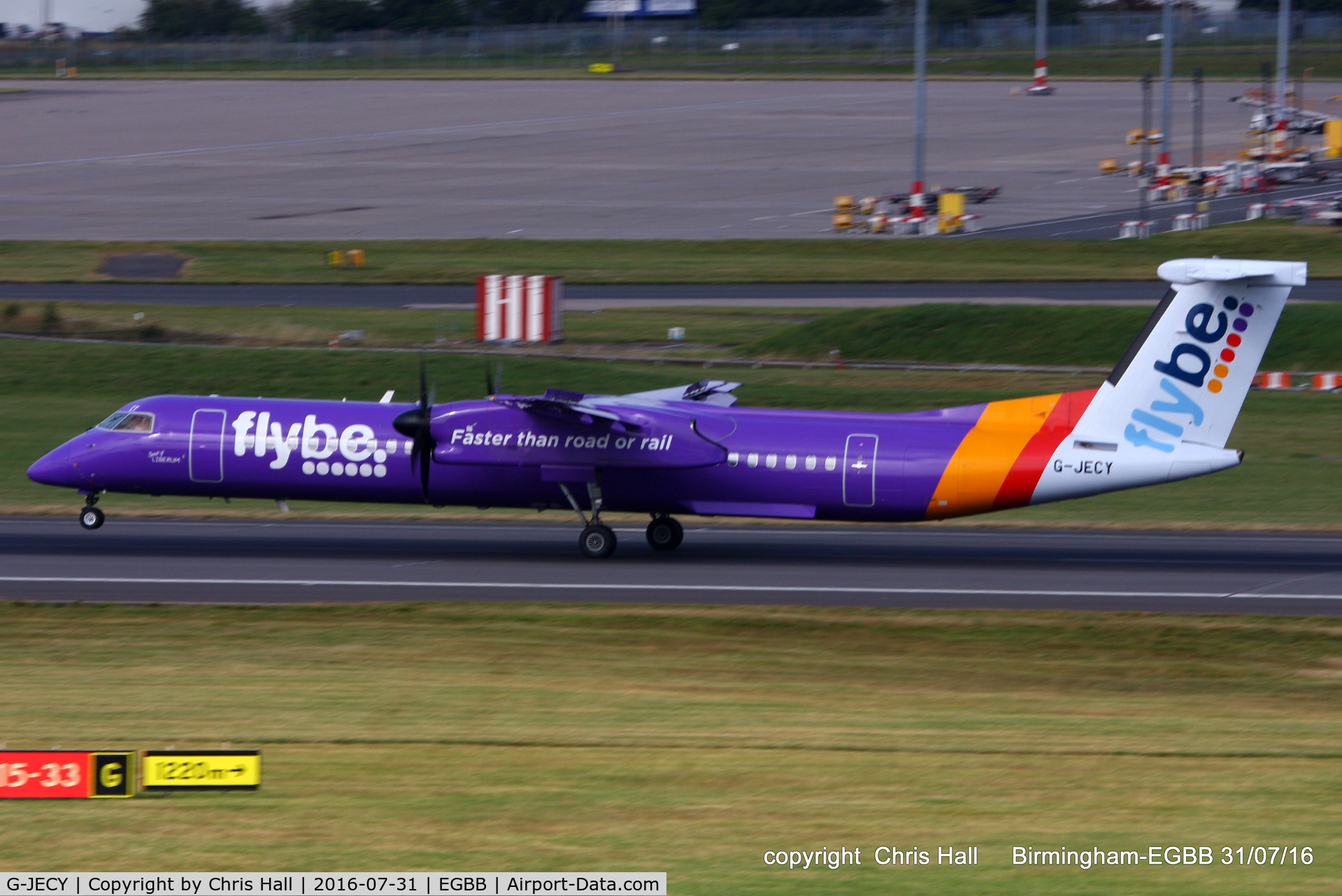 G-JECY, 2007 De Havilland Canada DHC-8-402Q Dash 8 C/N 4157, flybe