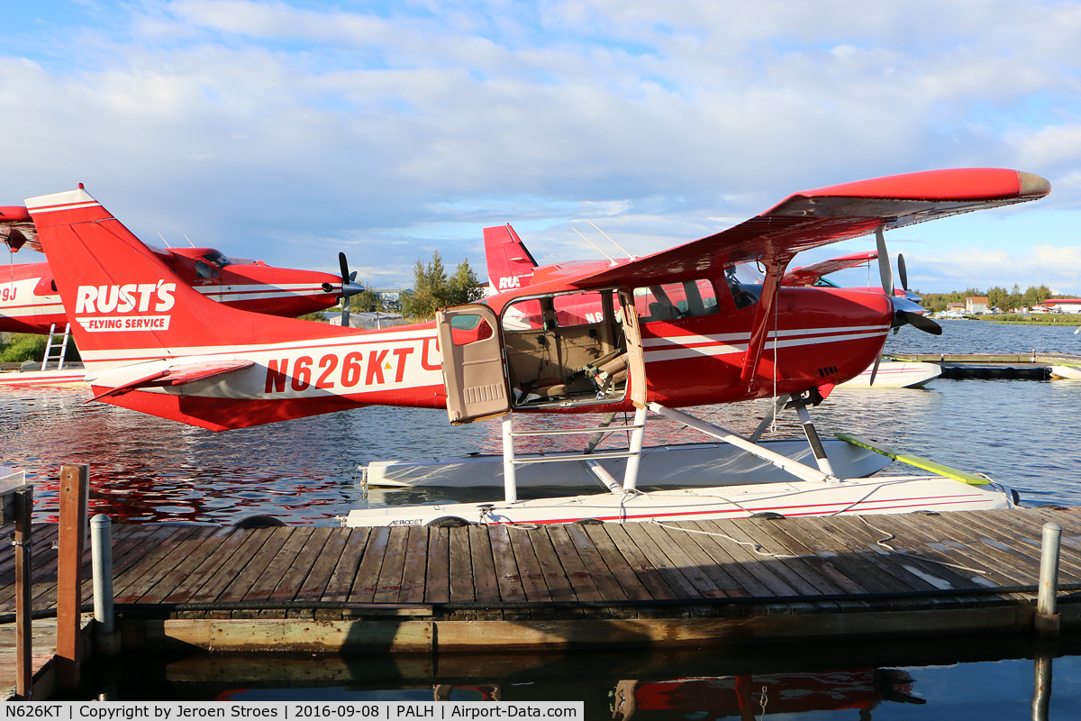 N626KT, Cessna U206G Stationair C/N U20604426, Lake Hood