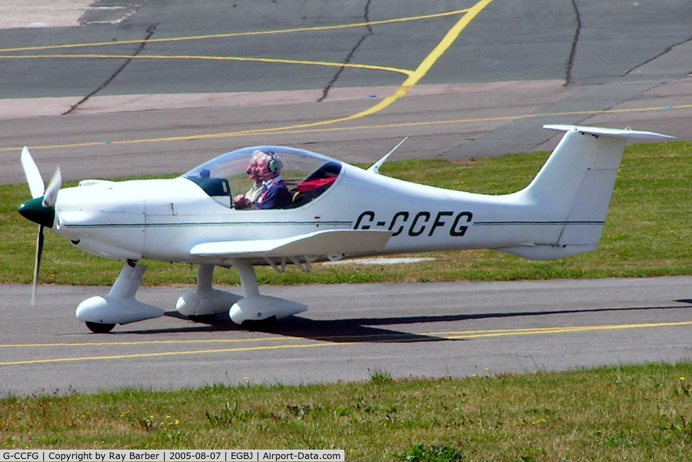 G-CCFG, 2003 Dyn'Aero MCR-01 Banbi C/N PFA 301A-14047, Dyn Aero MCR-01 Banbi [PFA 301A-14047] Staverton~G 07/08/2005