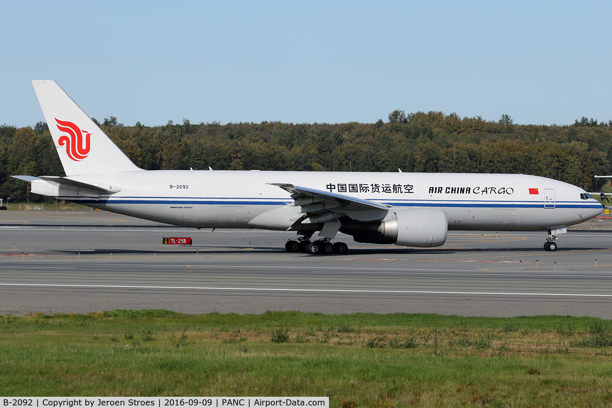 B-2092, 2014 Boeing 777-FFT C/N 44683, Anchorage