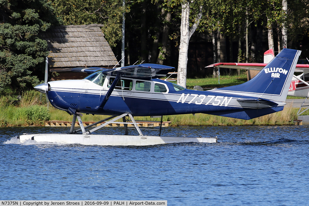 N7375N, Cessna U206G Stationair C/N U20603641, Lake Hood