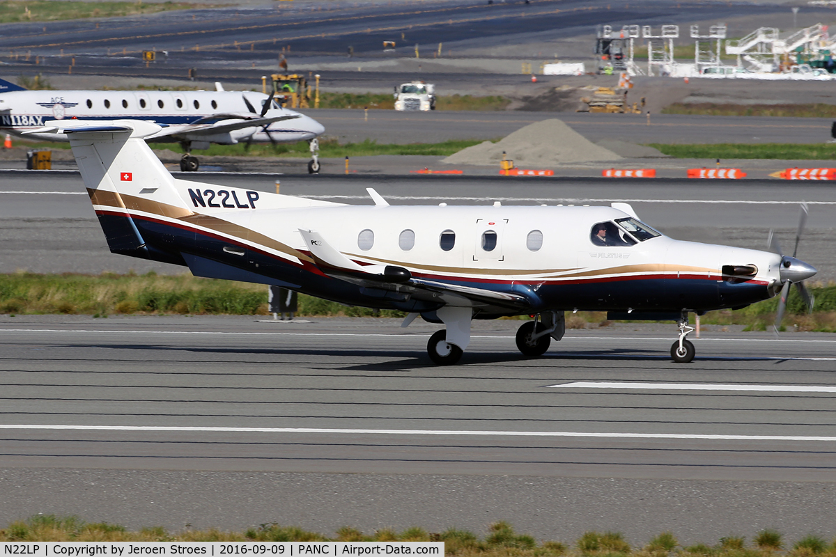 N22LP, 2001 Pilatus PC-12/45 C/N 402, Anchorage