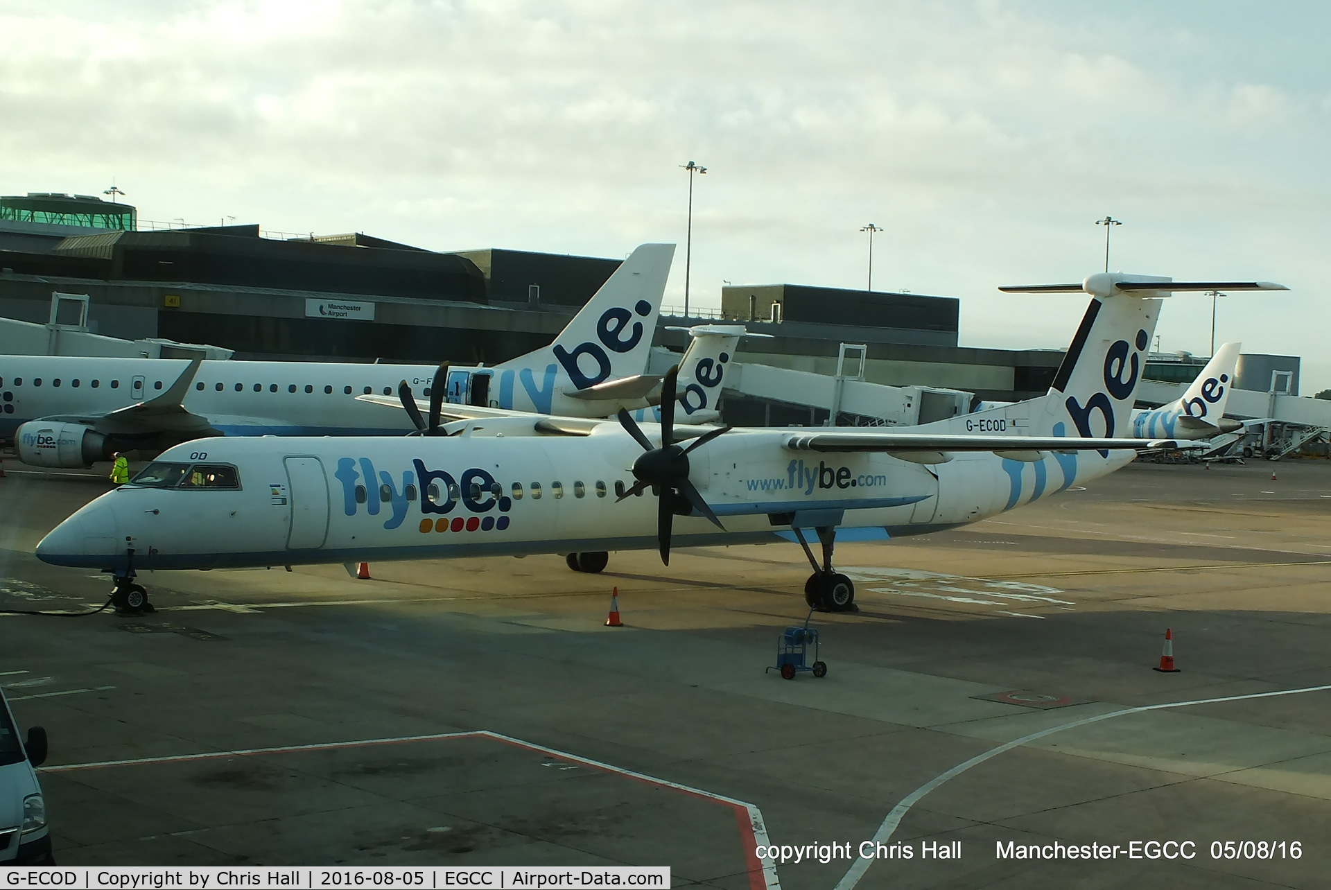 G-ECOD, 2008 De Havilland Canada DHC-8-402Q Dash 8 C/N 4206, flybe