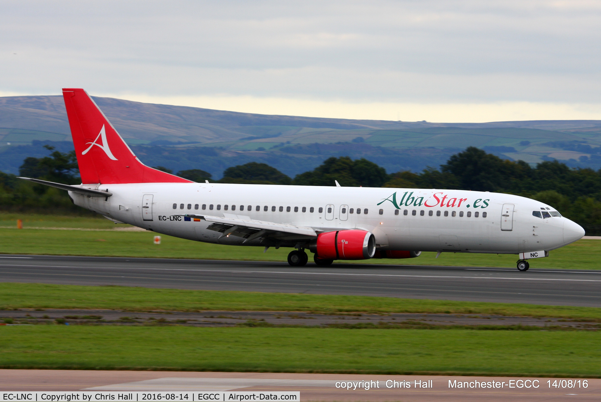 EC-LNC, 1990 Boeing 737-4K5 C/N 24130, Alba Star