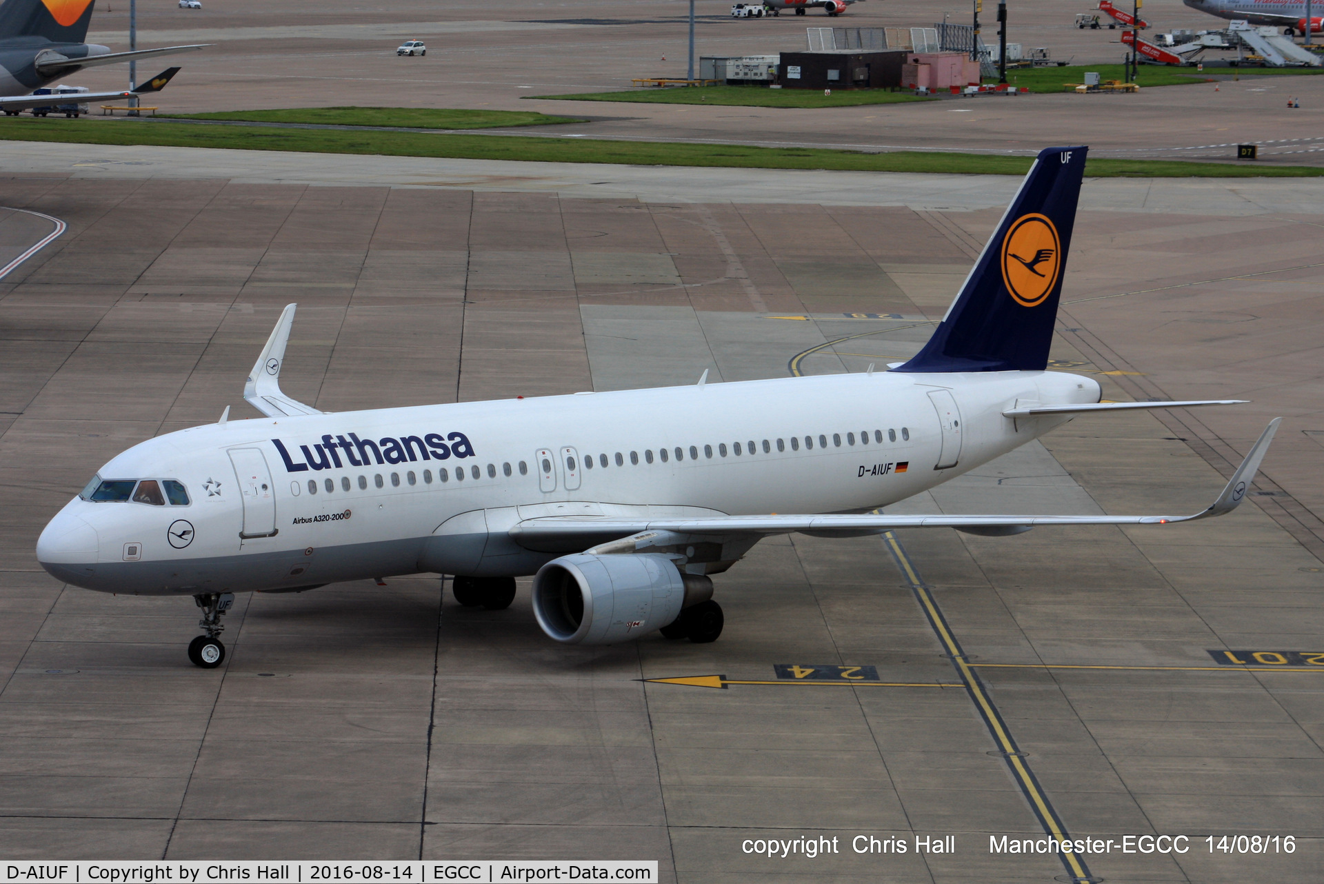 D-AIUF, 2014 Airbus A320-214 C/N 6141, Lufthansa