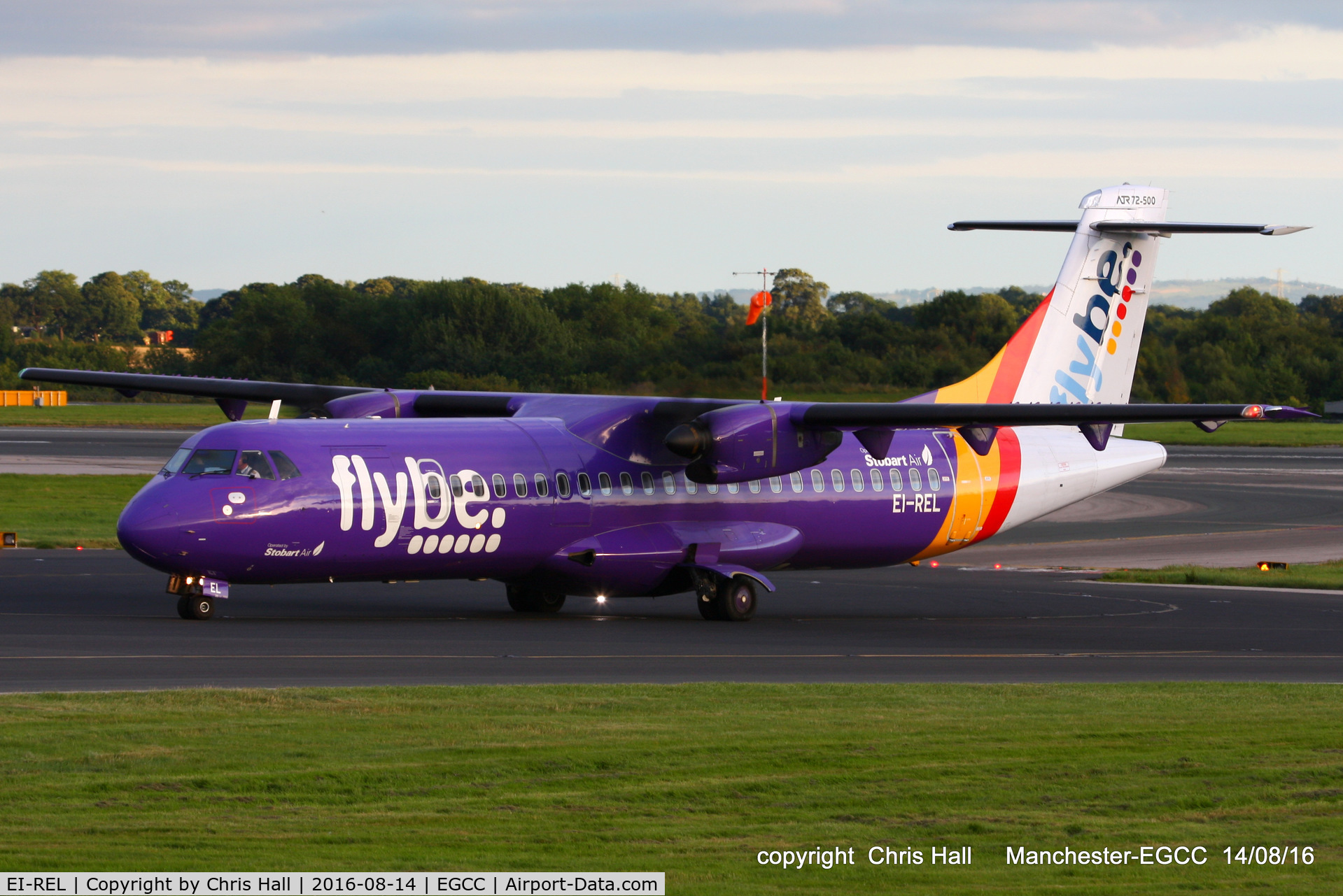 EI-REL, 2007 ATR 72-212A C/N 748, flybe operated by Stobart Air