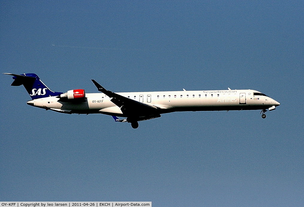 OY-KFF, 2009 Bombardier CRJ-900 (CL-600-2D24) C/N 15231, Copenhagen 26.4.11